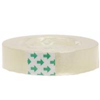 Plakband rol - 1x - voor in plakbandhouder - transparant - 2 cm x 33 m - tape