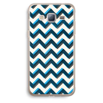 Onderbroken lijn: Samsung Galaxy J3 (2016) Transparant Hoesje