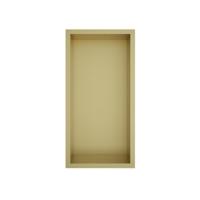 Hotbath &More Inbouwnis - 30 x 15 x 10 cm - Geborsteld Messing PVD