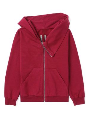 Rick Owens veste en coton à manches longues - Rouge