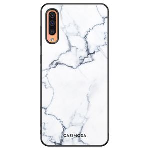 Samsung Galaxy A50/A30s hoesje - Marmer grijs