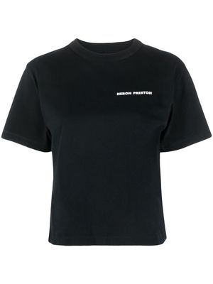 Heron Preston t-shirt à logo imprimé - Noir