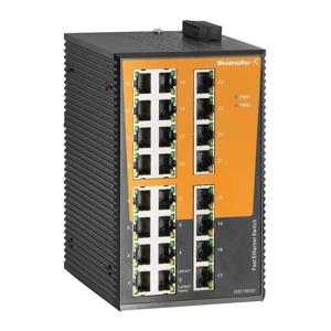 Weidmüller IE-SW-EL24-24TX Industrial Ethernet Switch 24 poorten 100 MBit/s