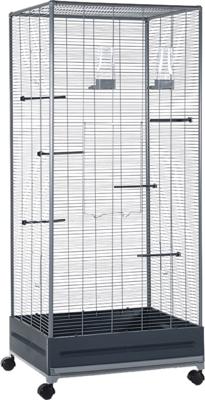 Voltrega voliere 420 grijs/grijs 150 cm - Gebr de boon