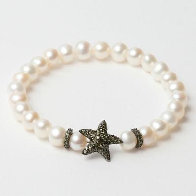 Lancaster JLA-BR-STAR-3-WH 16 mm Dames armband