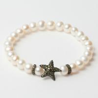 Lancaster JLA-BR-STAR-3-WH 16 mm Dames armband