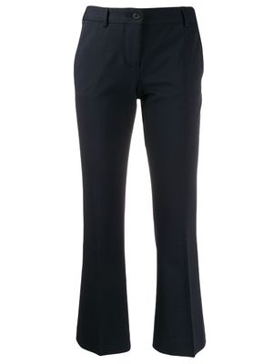 Alberto Biani pantalon slim crop - Bleu