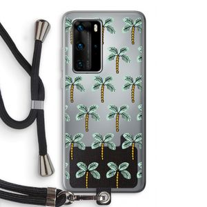 Paradise: Huawei P40 Pro Transparant Hoesje met koord