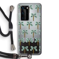 Paradise: Huawei P40 Pro Transparant Hoesje met koord