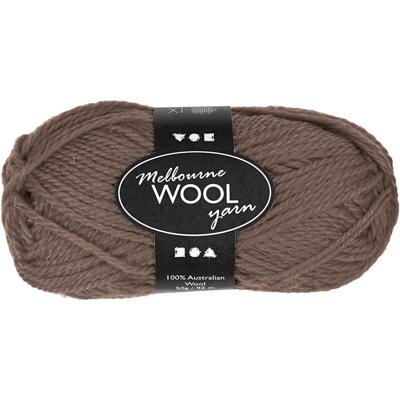 Creativ Company Melbourne wolgaren, l: 92 m, grijs bruin, 50 gr/ 1 bol