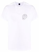 Deus Ex Machina t-shirt à imprimé Venice Skull - Blanc