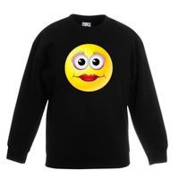 Emoticon diva sweater zwart kinderen 14-15 jaar (170/176)  -