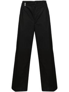 Versace Jeans Couture pantalon court à coupe ample - Noir