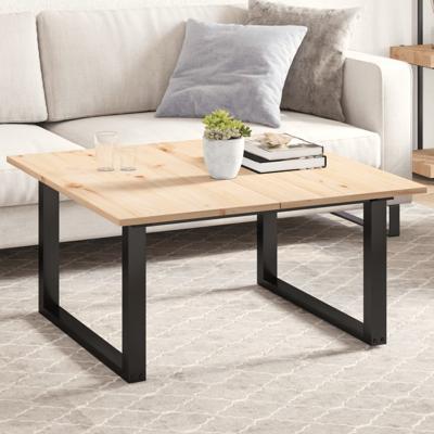 Tafelbladen 2 st rechthoekig 90x45x1,7 cm massief grenenhout
