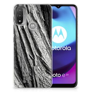 Bumper Hoesje Motorola Moto E20 | E40 Boomschors Grijs