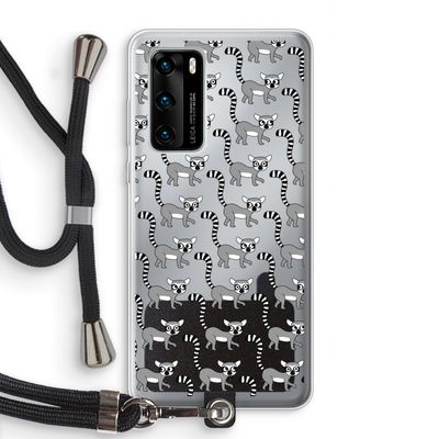 Makis: Huawei P40 Transparant Hoesje met koord