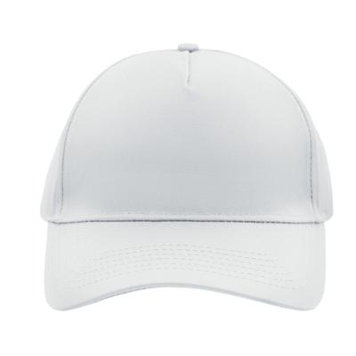 Baseball pet/cap - wit - volwassenen - Voordelige caps - katoen