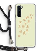 Falling Leaves: OnePlus Nord Transparant Hoesje met koord