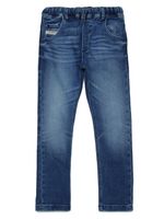 Diesel Kids jean coupe skinny à lien de resserrage - Bleu - thumbnail