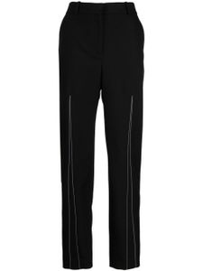 Ports 1961 pantalon slim à détails de coutures - Noir