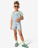 HEMA Kindertuinbroek Strepen Lichtblauw (lichtblauw)