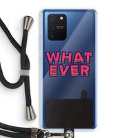 Whatever: Samsung Galaxy Note 10 Lite Transparant Hoesje met koord