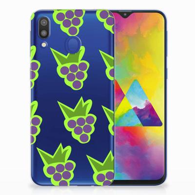 Samsung Galaxy M20 (Power) | Siliconen Case | Druiven Samsung Galaxy M20 (Power) | Siliconen Case | Druiven
