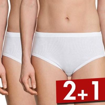 Schiesser 2 stuks Original Classics Fine Rib Hipster