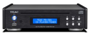 TEAC: PD-301 Tuner/CD-speler - Zwart