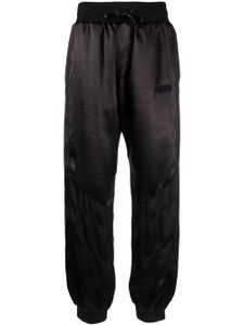 DSQUARED2 pantalon de jogging à fini satiné - Noir