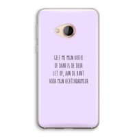 Ochtendhumeur: HTC U Play Transparant Hoesje