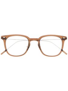 Gentle Monster lunettes de vue Booster BRC3 à monture carrée - Marron