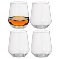 Duni Drinkglas Elegance - 4x - onbreekbaar kunststof - 300 ml - vaatwasser bestendig