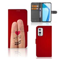OnePlus 9 | Wallet Case | met Pasjes | Liefde - Origineel Romantisch Cadeau