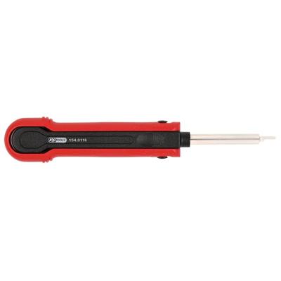 KS Tools 154.0116 Kabelontgrendelingsgereedschap voor platte stekkerhulzen 1,2 mm