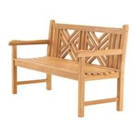 Lesli Living - Cross bank teak 150x64x92cm