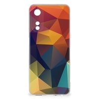 OPPO A78 5G | A58 5G TPU Hoesje Polygon Color