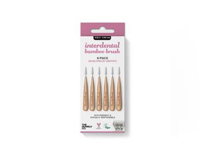 The Humble Co. Interdental borsteltje 6 st - paars - 0.40 mm