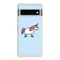 Eenhoorn: Google Pixel 6 Pro Transparant Hoesje