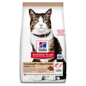 Hill's Culinary Creations Adult kattenvoer met zalm en wortel 2 x 10 kg