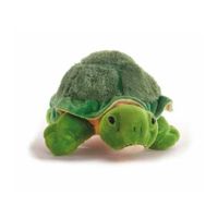 Inware pluche schildpad knuffeldier - groen - staand - 27 cm