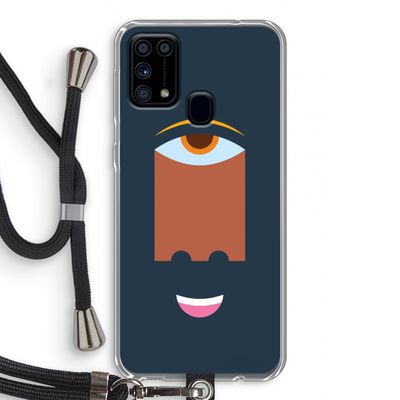 Mono M: Samsung Galaxy M31 Transparant Hoesje met koord