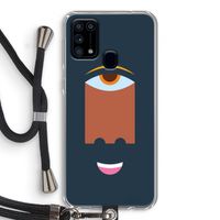 Mono M: Samsung Galaxy M31 Transparant Hoesje met koord