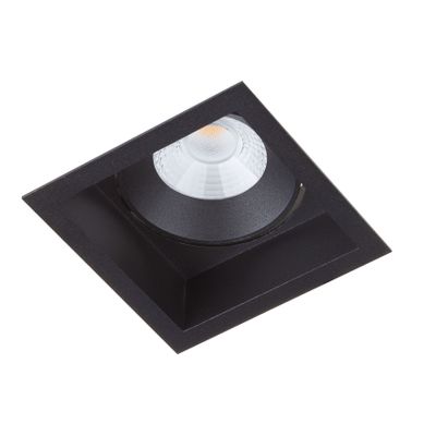 BR6215 LED-inbouwspot verdiept 6,5W 2700K/DTW IP44 Dimbaar Zwart