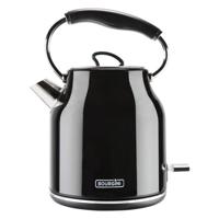 Bourgini Retro Waterkoker 1.7L 2200W Zwart