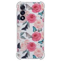 TPU Telefoonhoesje OnePlus Nord 5 - Butterfly Roses schokabsorberende backcover TPU Telefoonhoesje OnePlus Nord 5 - Butterfly Roses schokabsorberende backcover