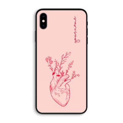 Blooming Heart: iPhone XS Max Biologisch afbreekbaar hoesje