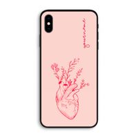 Blooming Heart: iPhone XS Max Biologisch afbreekbaar hoesje