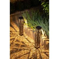 Decoratie GALIX G4465 zonnebaken - 20 lumen - Om vast te schroeven of te planten - H70cm - Warm Wit - thumbnail