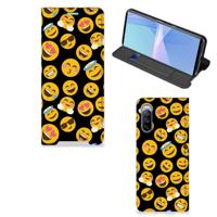 Sony Xperia 10 III | Hoesje met Magneet | Emoji